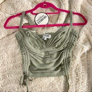 Whitefox boutique cropped tank top